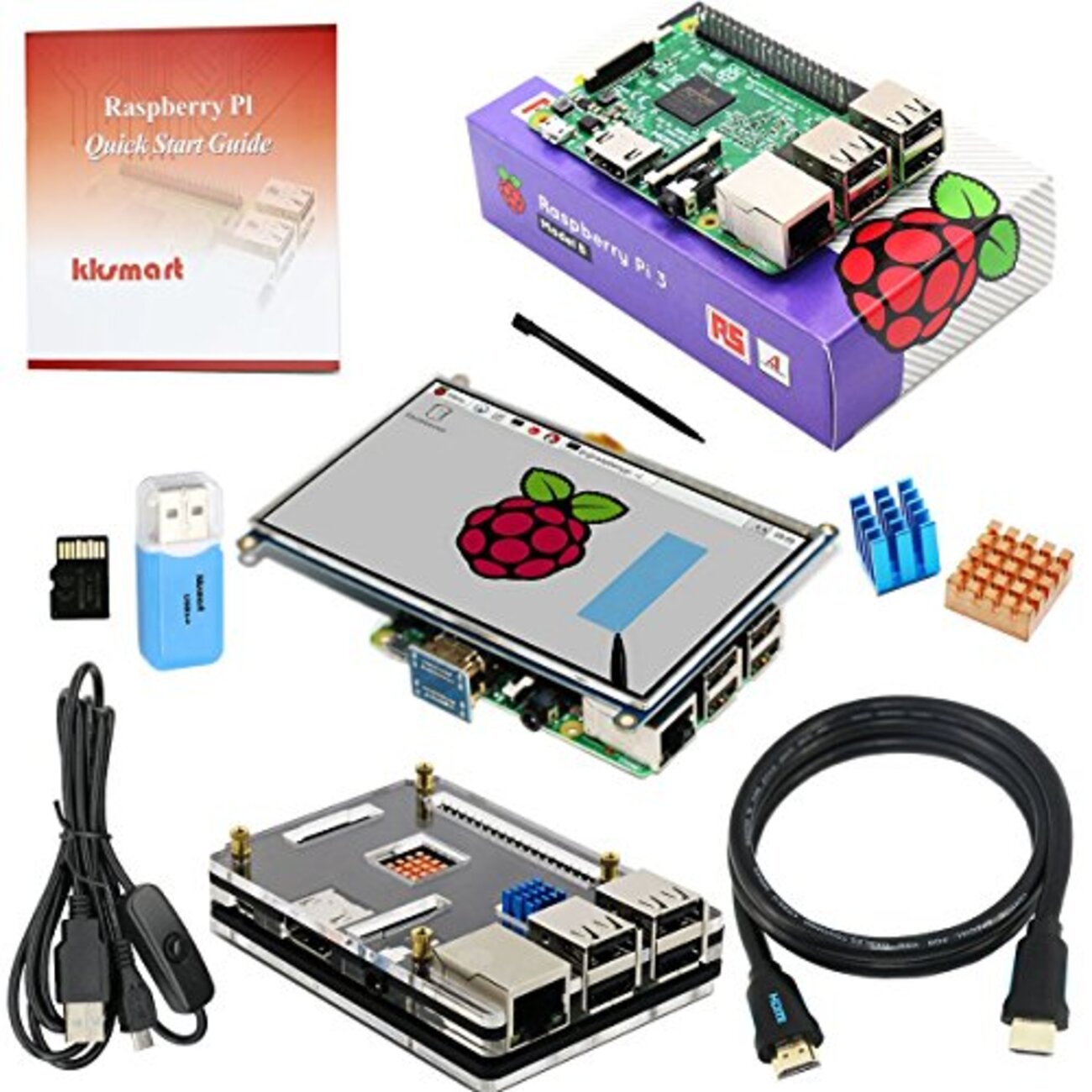 Raspberry Pi 3 + LCD タッチパネルのセットアップ - 今日も微速転進