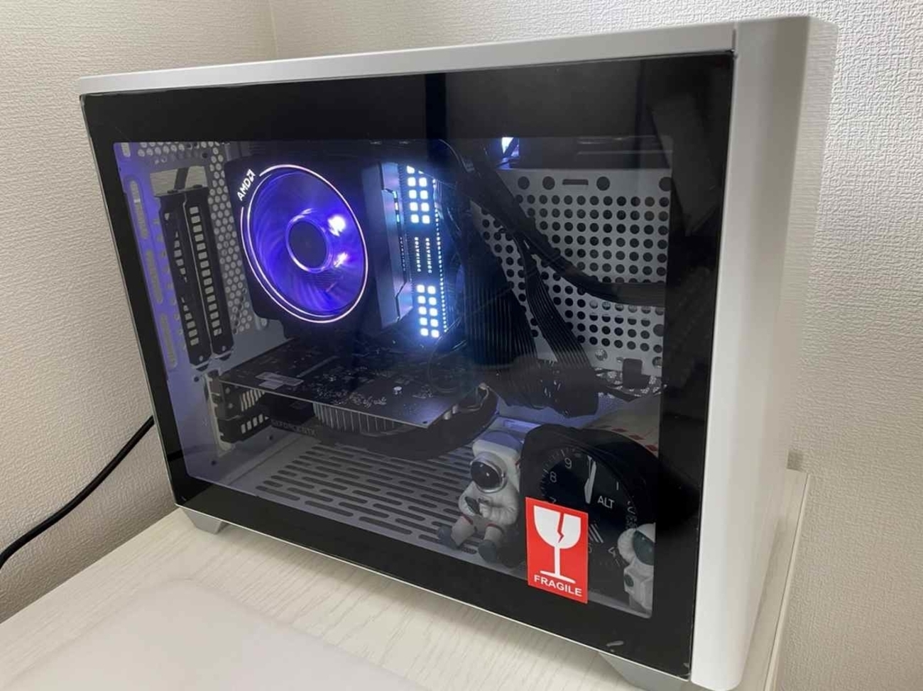 自作PC　mini itx 電源なし　ssdなし 自作PC mini itx 電源なし ssdなし