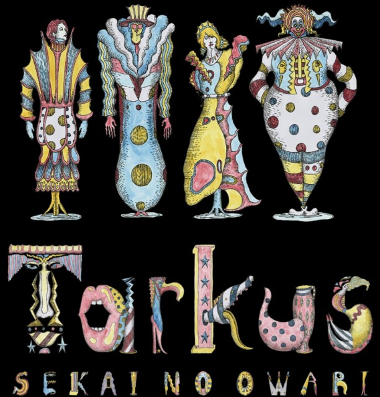 セカオワ 非売品 ファンクラブ特典 tarkus SEKAI NO OWARIオフィシャルモバイルファンクラブ「S.N.O.W.S」