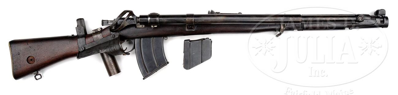 Howell Automatic Rifle - north note.