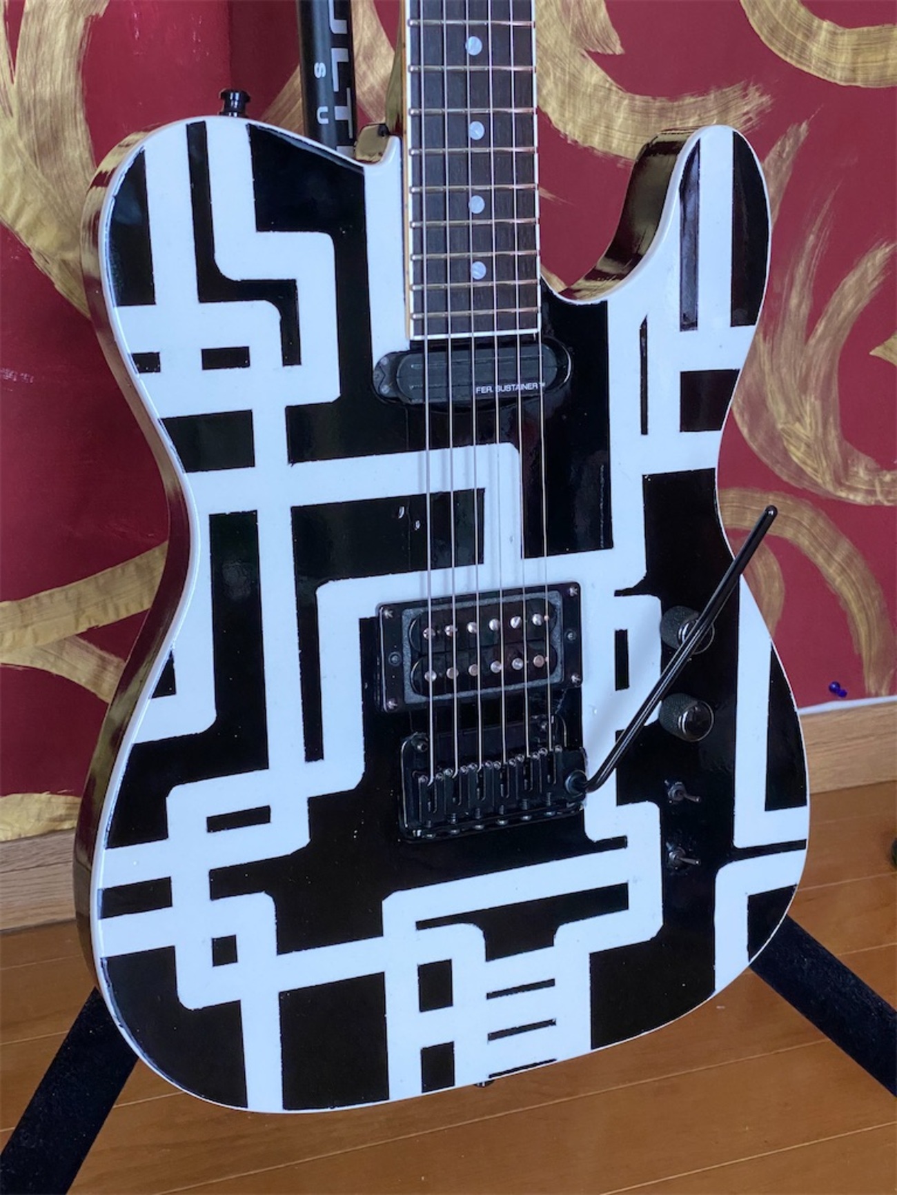 FERNANDES TEJ-95S (18Vサスティナーモデル)リフィニッシュ計画 