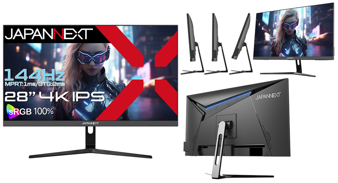 4K×144Hz×IPS】JAPANNEXT「JN-IPS28G144U」レビュー｜PS5も対応 