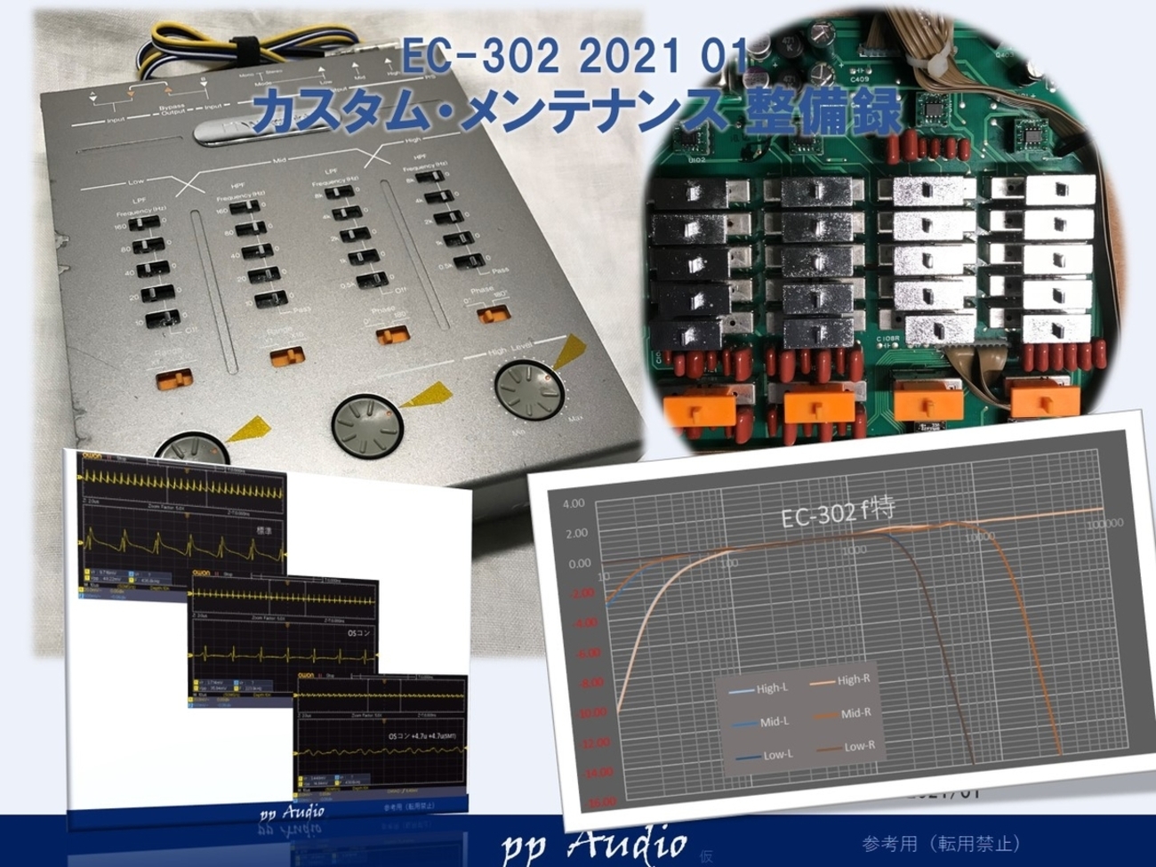 ナカミチ クロスオーバ EC-302 整備録 2021-01 - ppAaudio