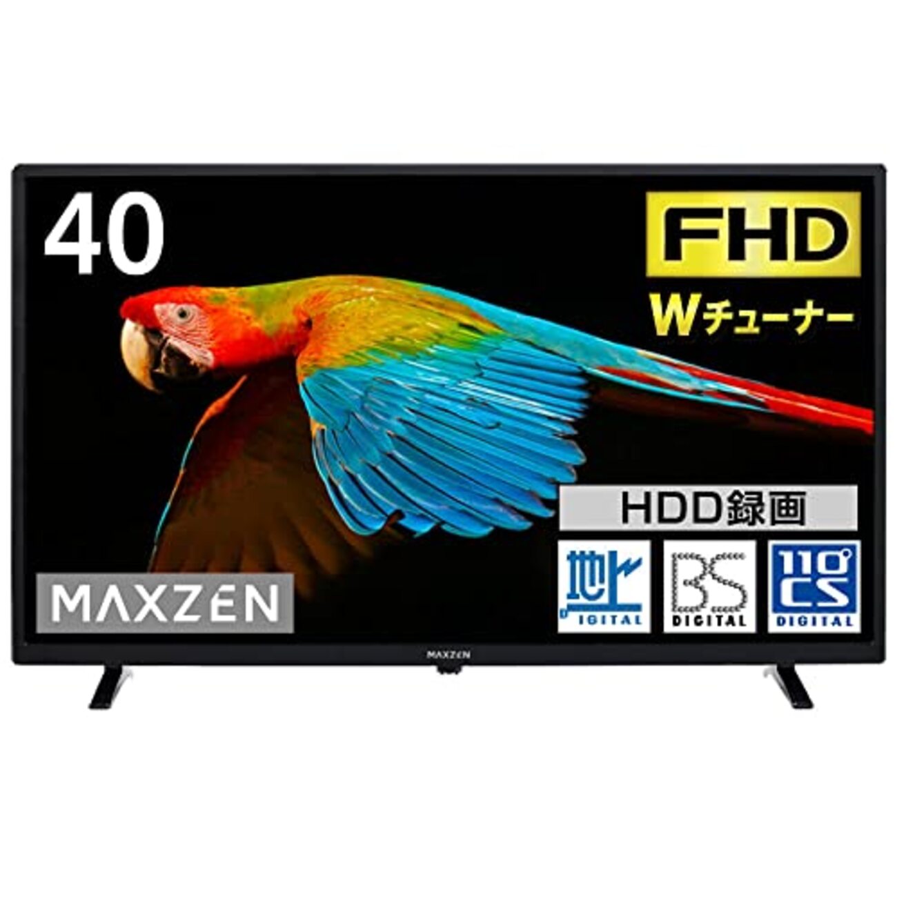 徹底レビュー】MAXZEN J40SK06 40型テレビ：『安かろう悪かろう』を