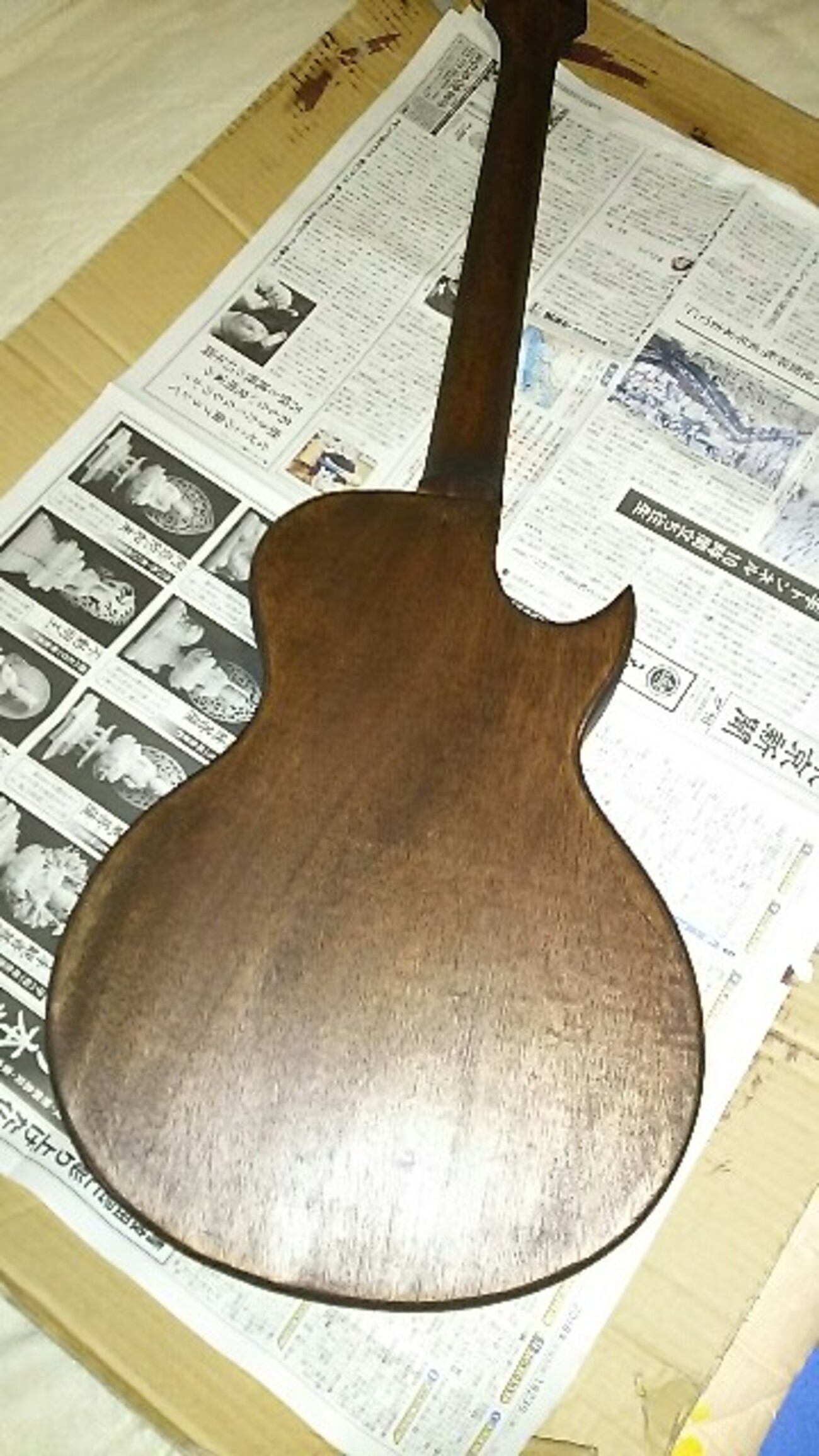 自作　エレキギター Amazon | ギター本体 DIY ベースギターキット 桐ボディ