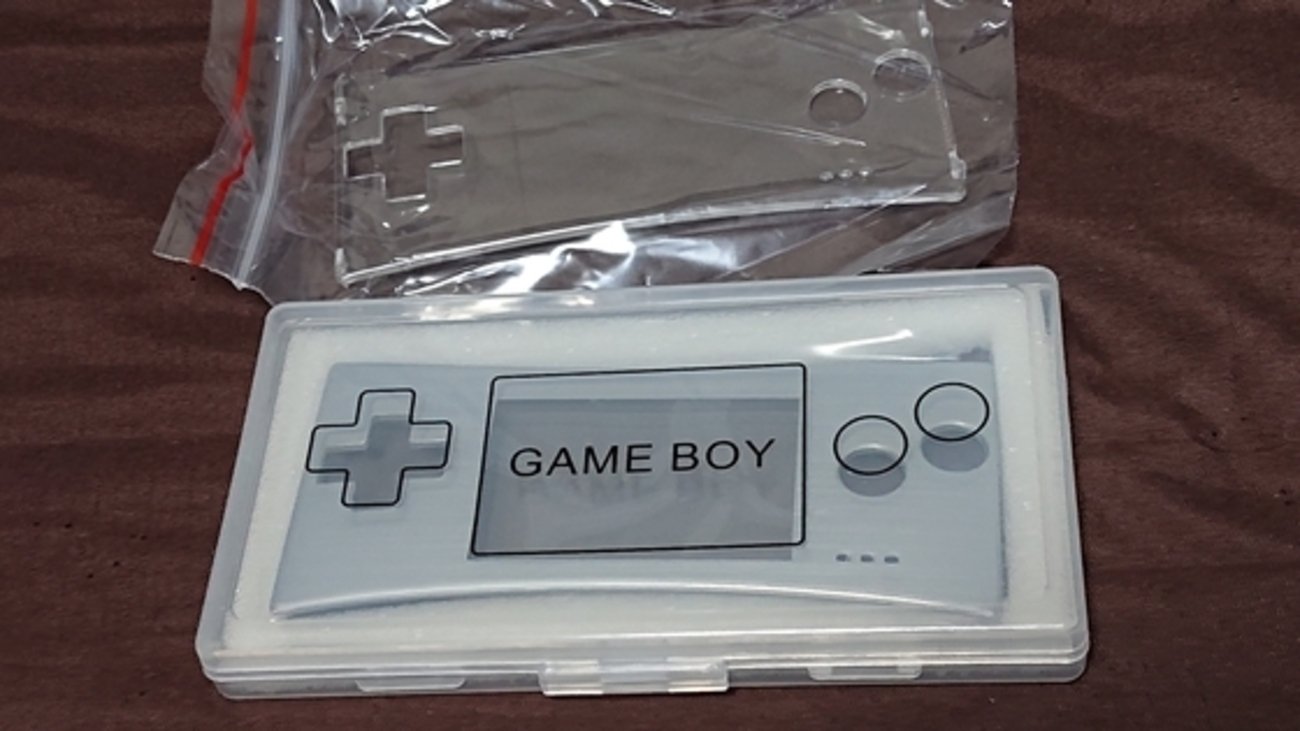 ゲームボーイミクロのフェイスプレート、偽物を買ってみたお話【紛い物 
