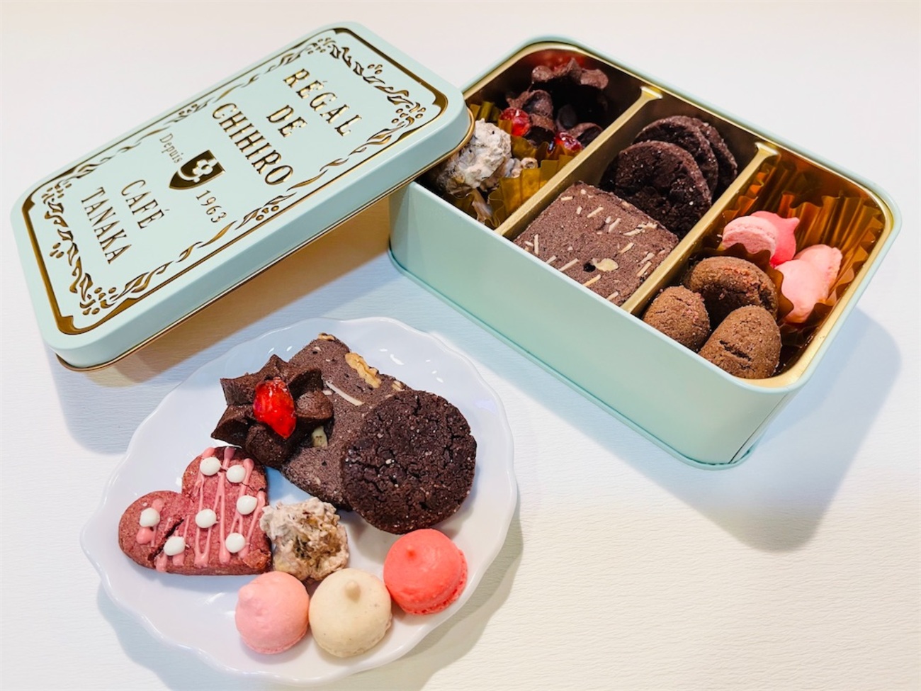 名古屋『CAFE TANAKA』ショコラ尽くしのクッキー缶。ビジュー・ド 