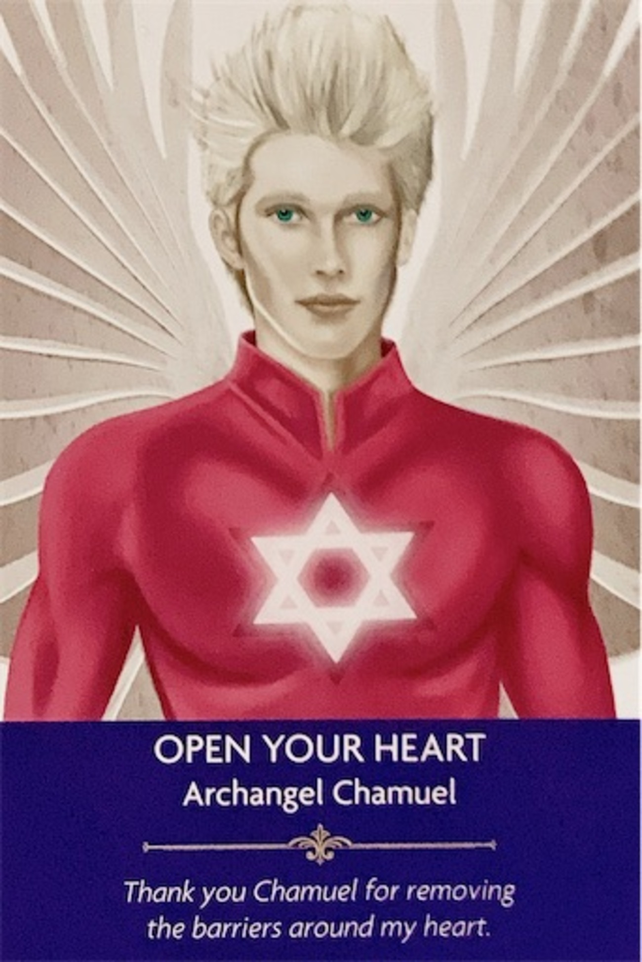 心を開いて 大天使チャミュエル OPEN YOUR HEART Archangel Chamuel 