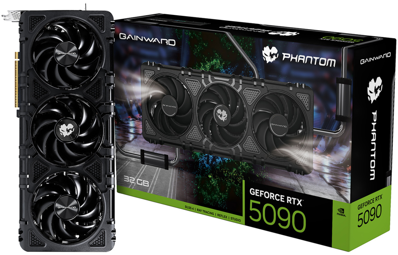 Gainward製GeForce RTX 5090＆5080登場！最新価格・仕様・特徴を徹底 