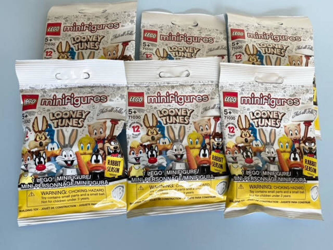 LOONEY TUNES ™️のレゴ®ミニフィギュア。選んだ6つの答え合わせ 