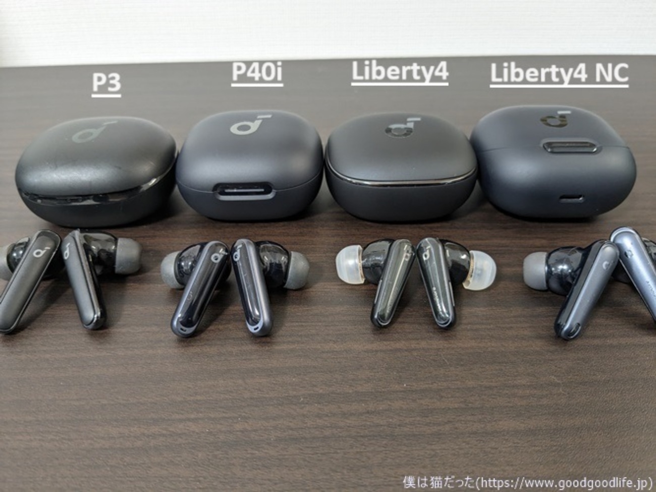 Anker Soundcore P40i 簡易レビュー｜Soundcore Life P3やLiberty 4 NC 
