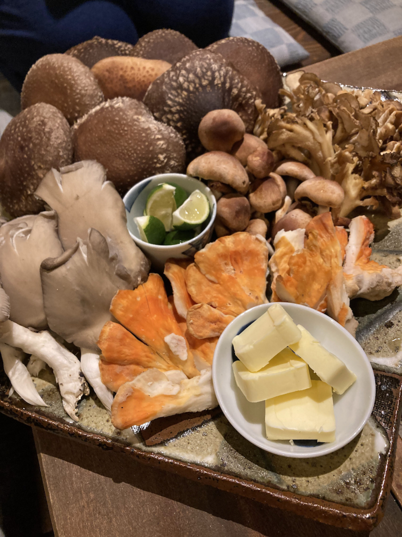 秋の囲炉裏BBQコース