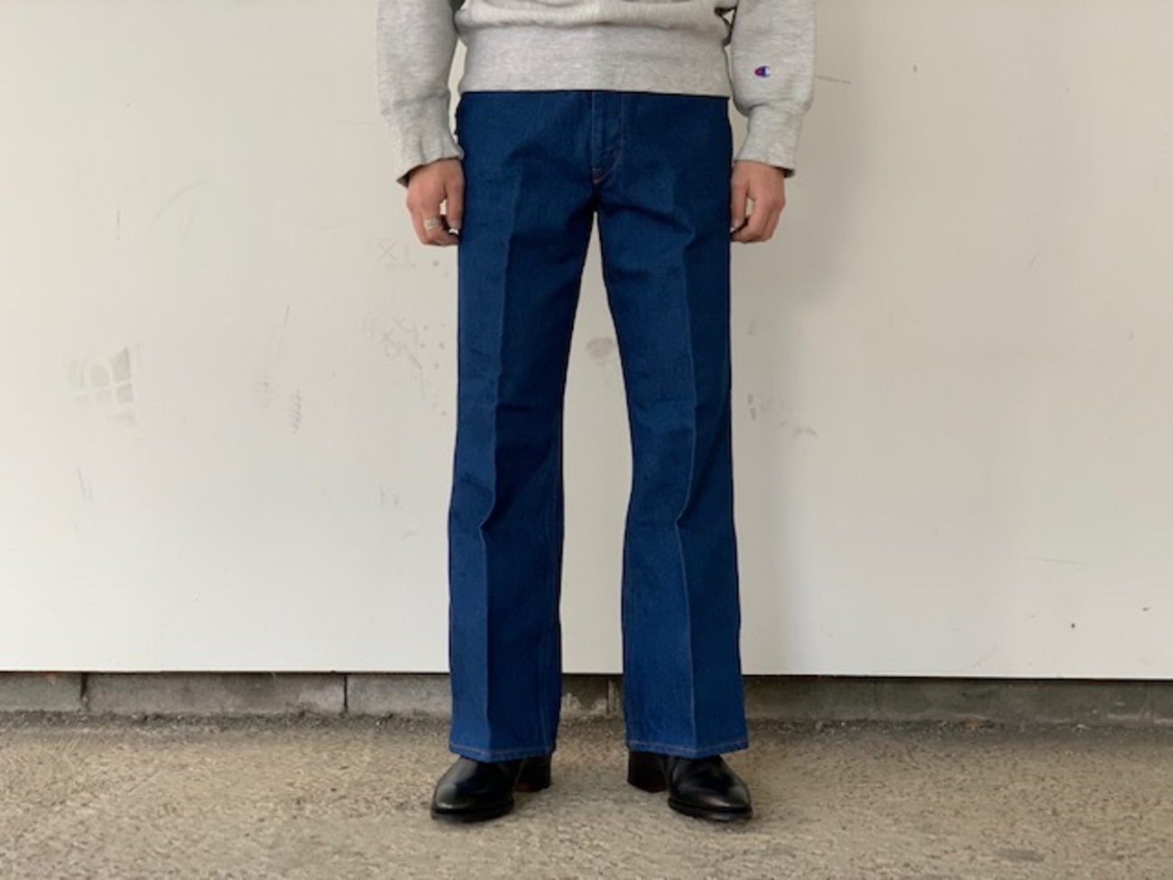 WESTOVERALLS / 827F FLARED DENIM PANTS - Burnish SHOP BLOG