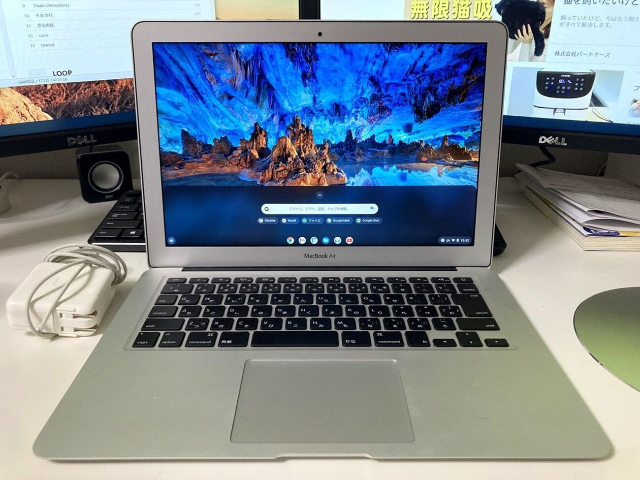 【chromebook化】macbook air 11インチ mid2011 Apple MacBook Air 11-Inch Mid 2011 i5 1.6GHz 4GB RAM 60GB