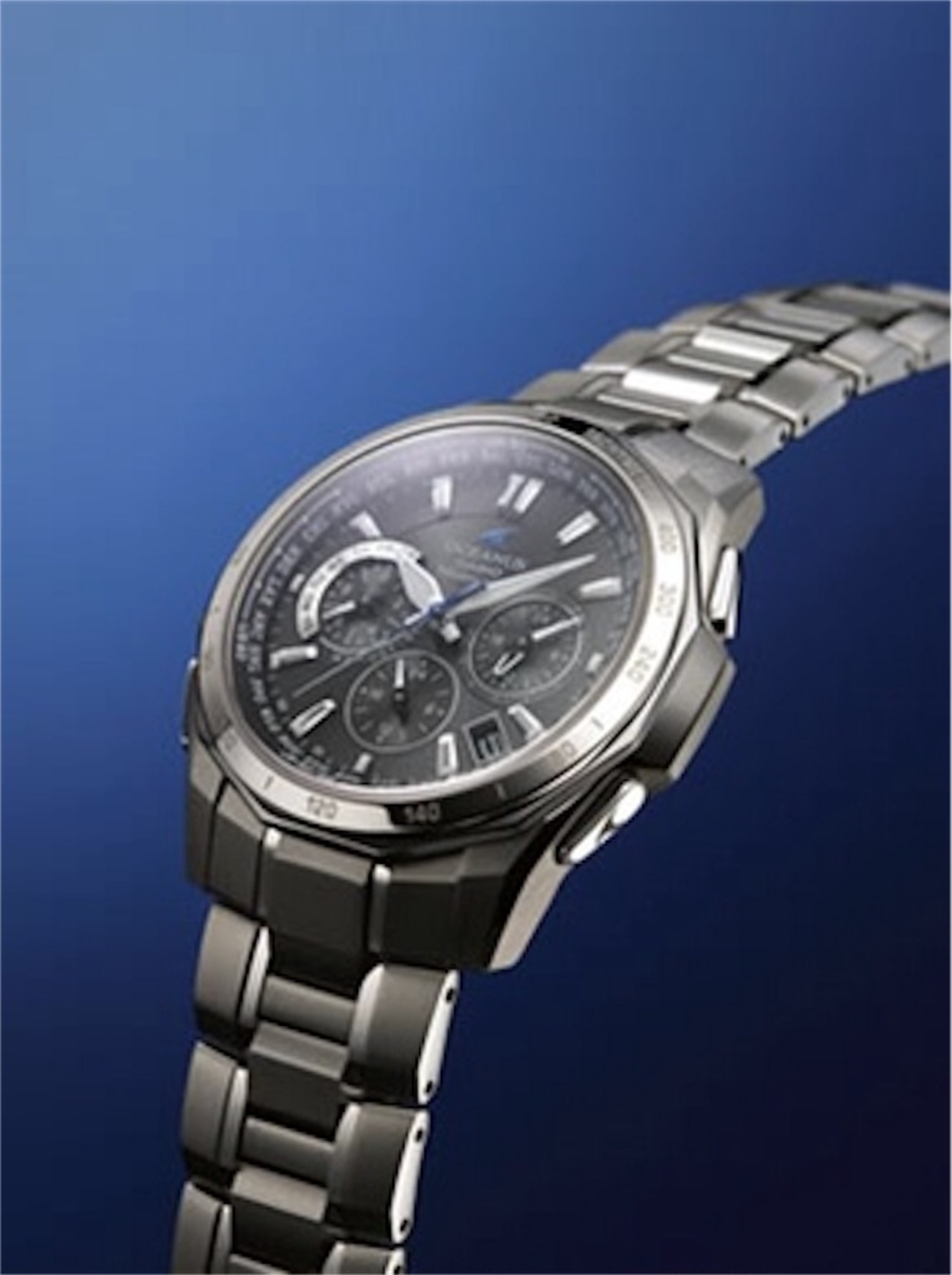 オシアナス マンタOCW-S1300 Oceanus Manta 5031 - 古時計にワニ革着せて