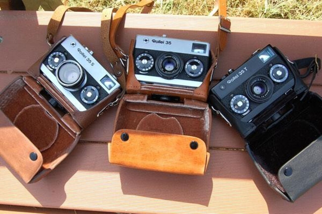 ローライ Rollei 35B ストラップ ケース付き ローライ35用速写ケース