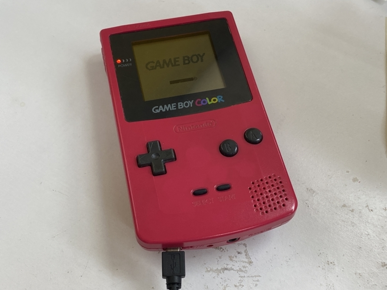 カスタム GAME BOY 液晶交換 スケルトン USBケーブル カスタム GAME BOY 液晶交換 スケルトン USBケーブル
