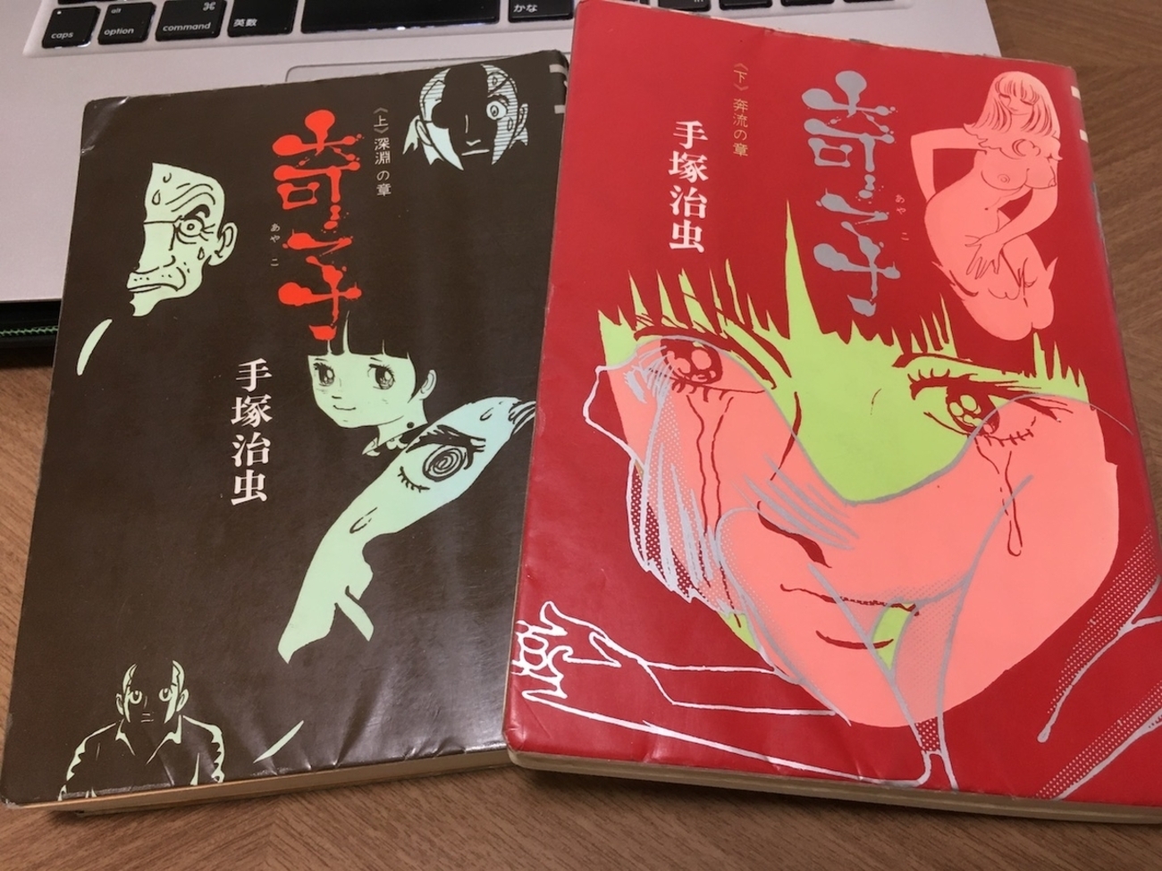 漫画】「奇子（あやこ）」手塚治虫：著（大都社版全2巻）大人読みしま