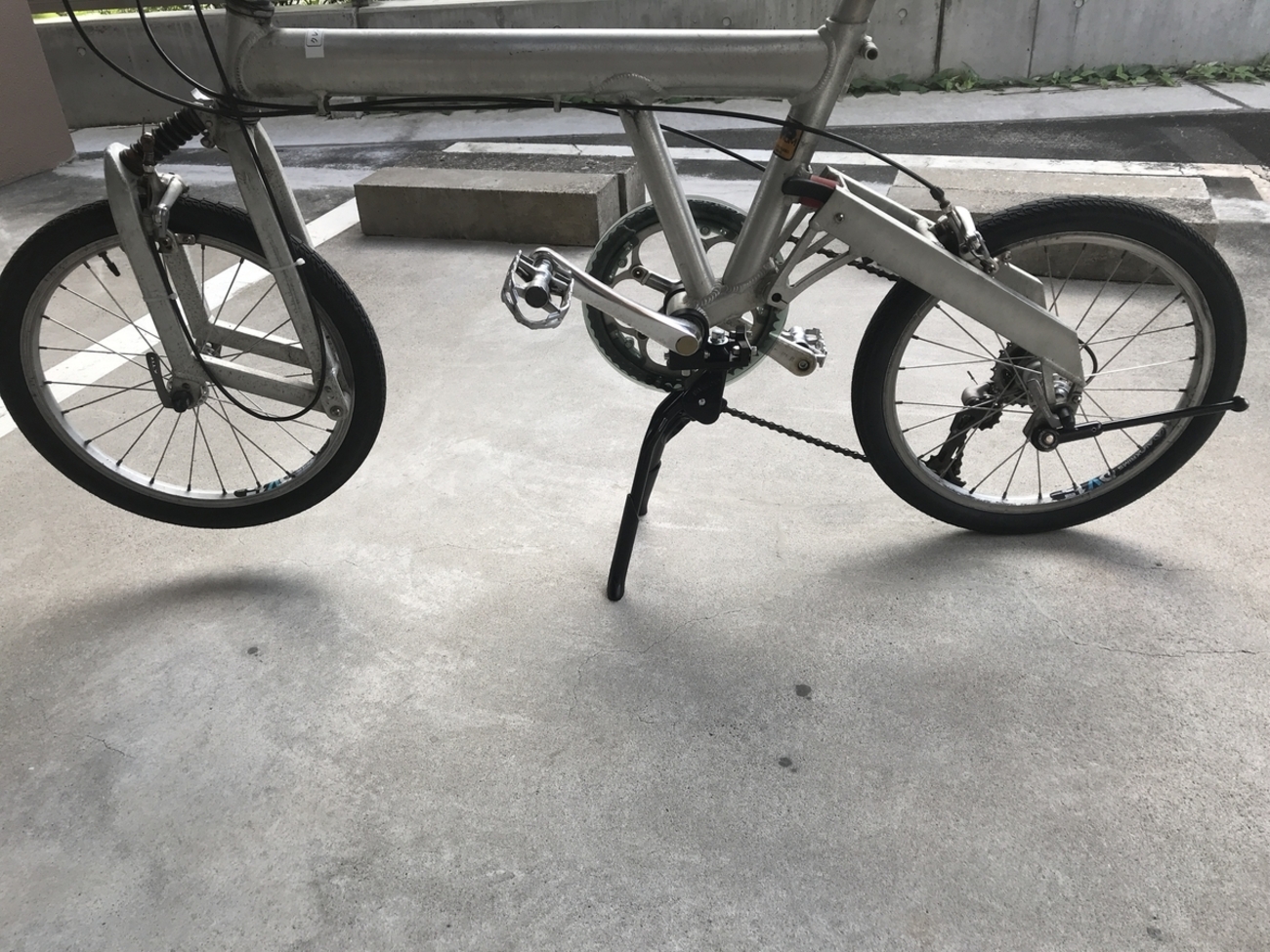自転車：BD-1：現 Birdy：センタースタンド - コントロールを取り戻せ！
