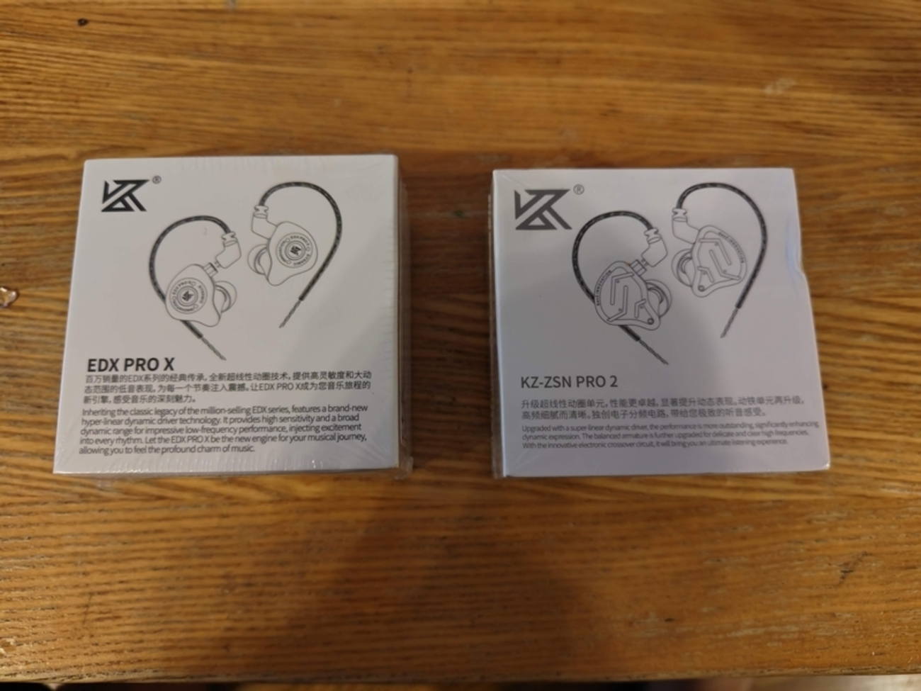 流行りの中華イヤホンを買ってみた話(KZ EDX Pro X & KZ ZSN Pro 2