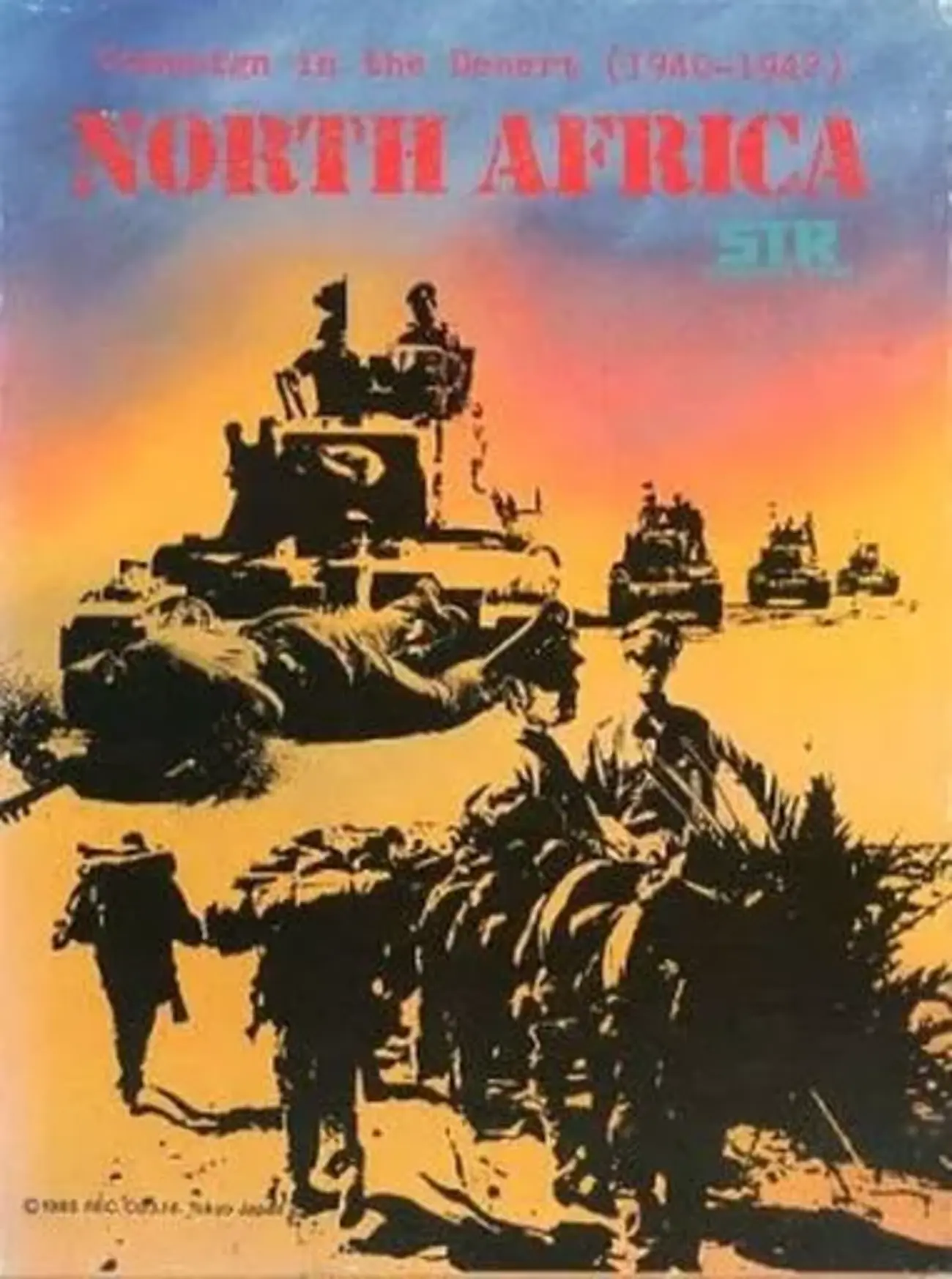 ウォーゲーム】翔企画（STR）「ノース・アフリカ」の詳細はこんな感じ