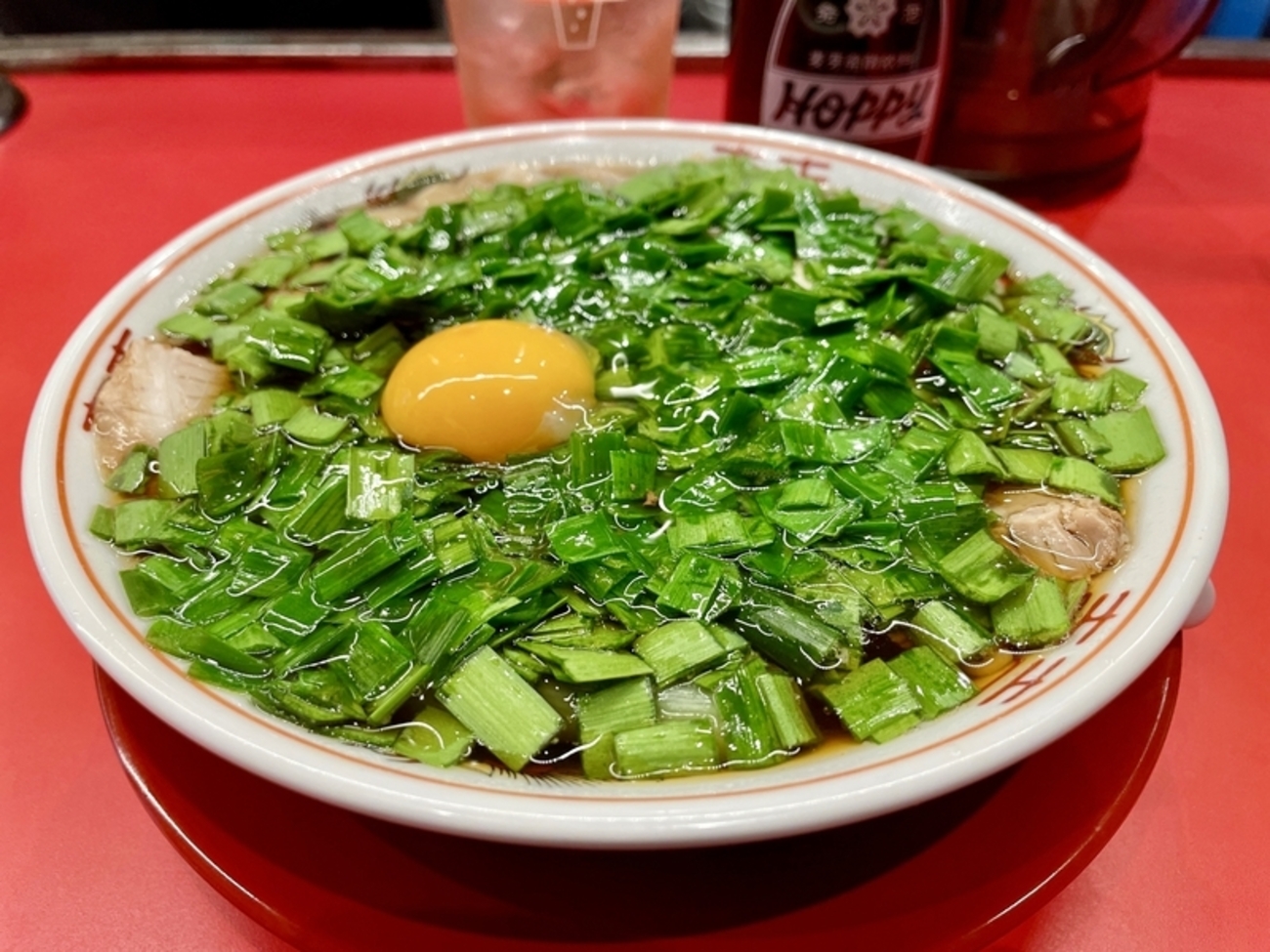 今週のラーメン5587】レバニラ中華 満腹（東京・新御茶ノ水）ニラ