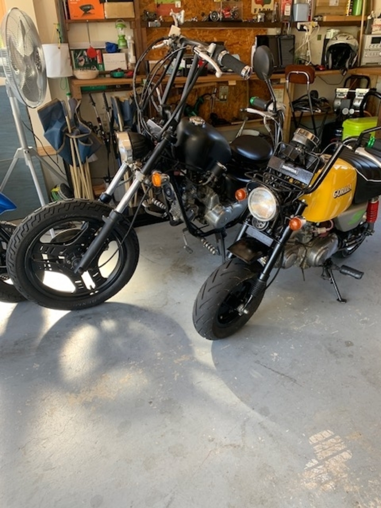 ゴリラとマグナ 乗り比べ ボアアップ75cc - 気ままなﾊﾞｲｸ生活