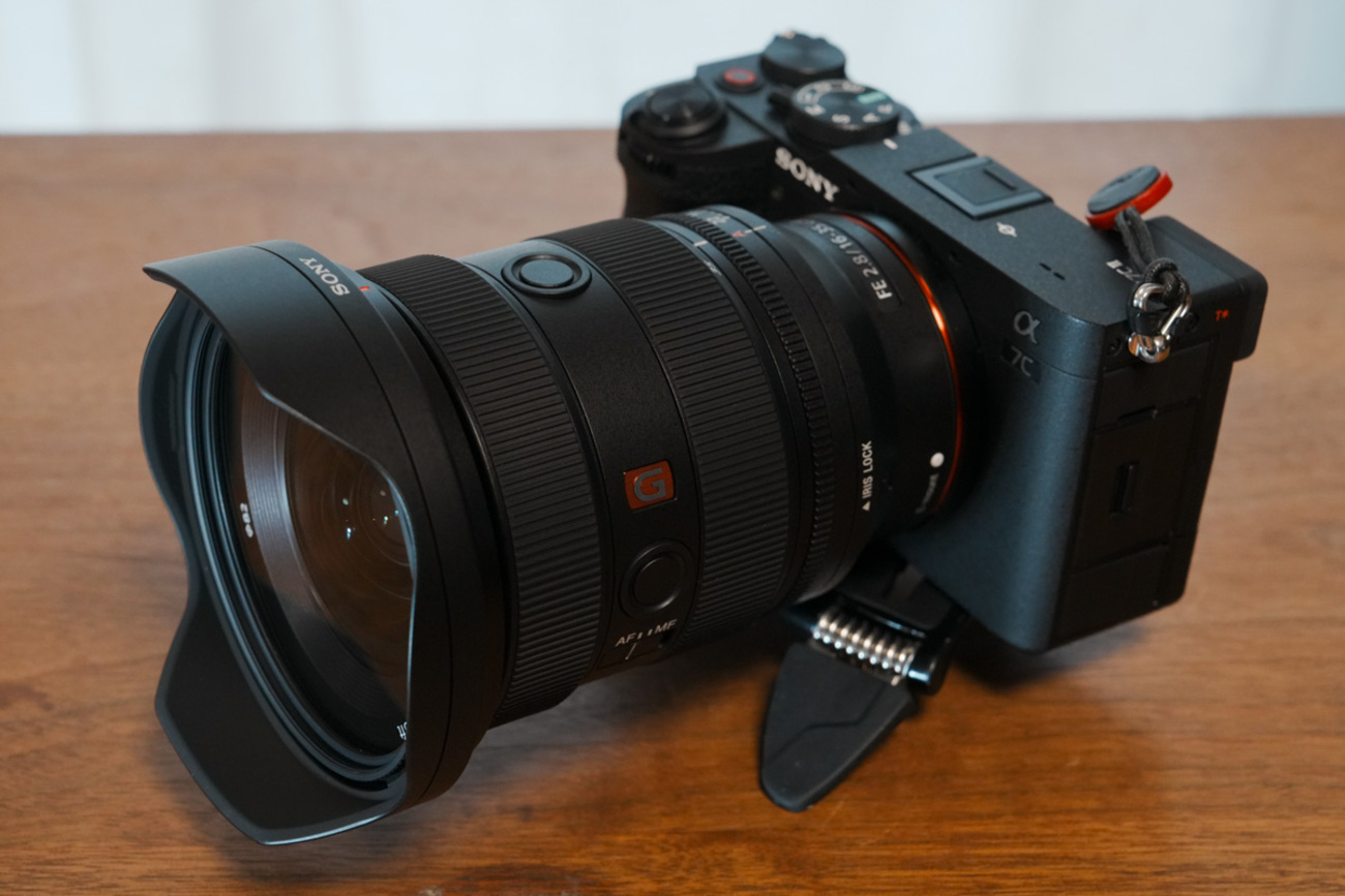 FE 16-35mm F2.8 GM II レビューvol.2】α7C IIとの組合せは1.2kg 