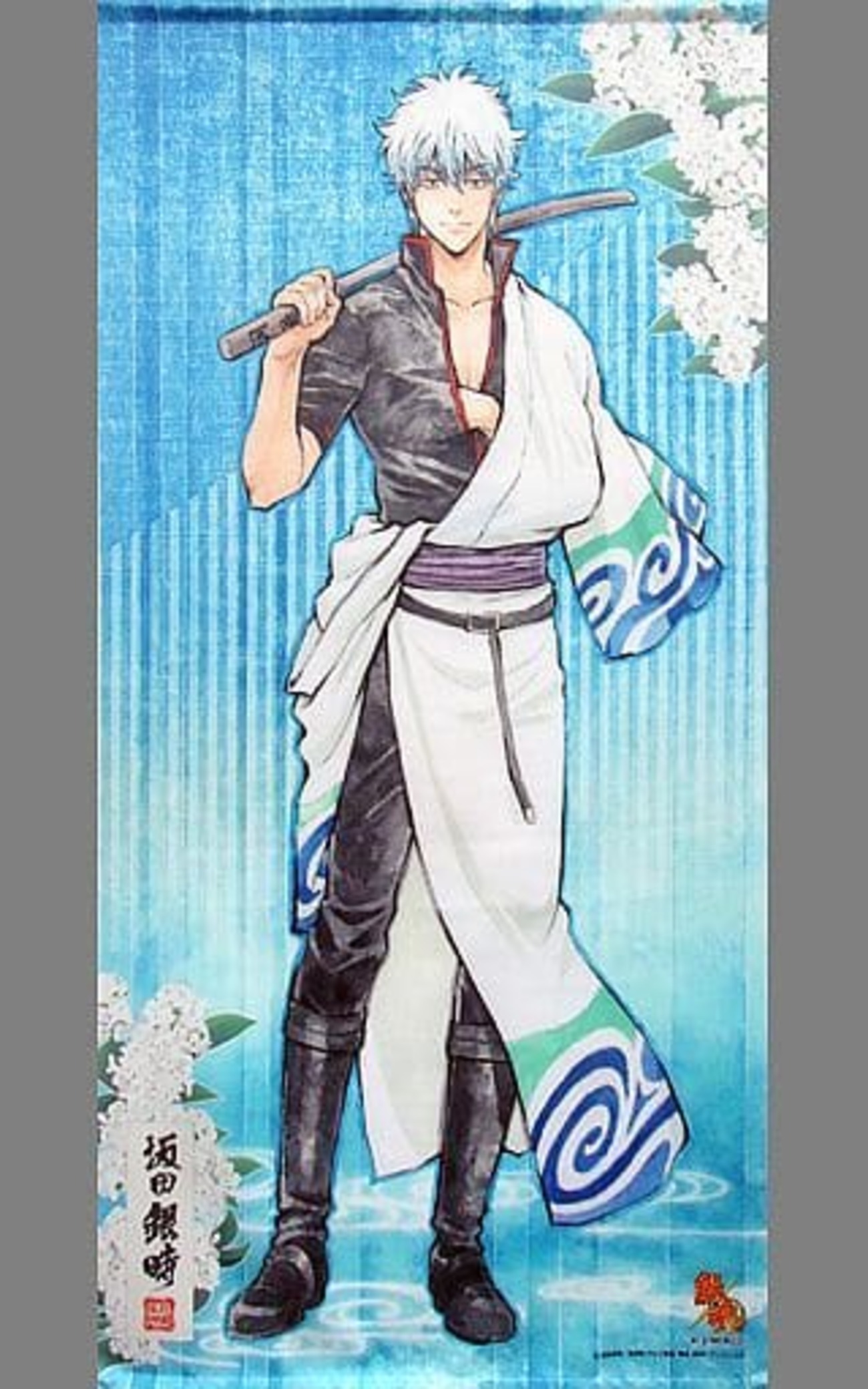 今坂田銀時 タペストリー 「銀魂×じぇいわーるど 花鳥風月 坂田銀時 