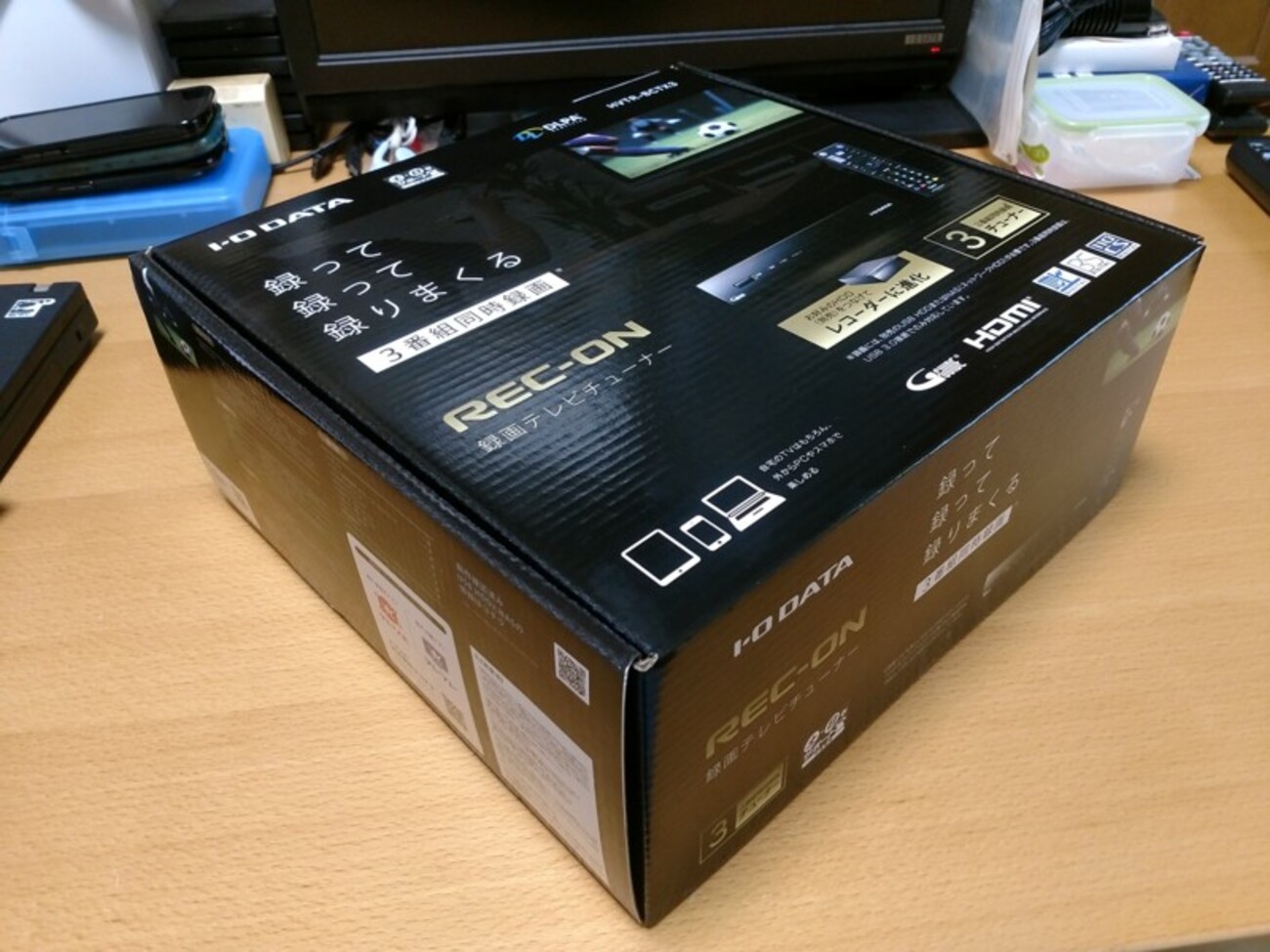 REC-ON ハードディスクレコーダー 2TB 3チューナー（買取】HDD 