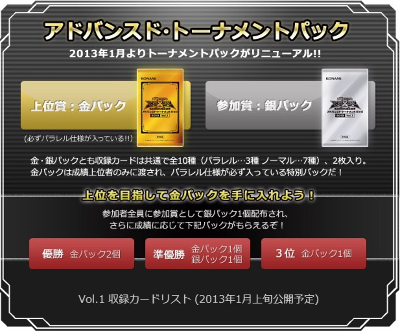 アドバンスド・トーナメントパック2014 Vol.1」 - Spring