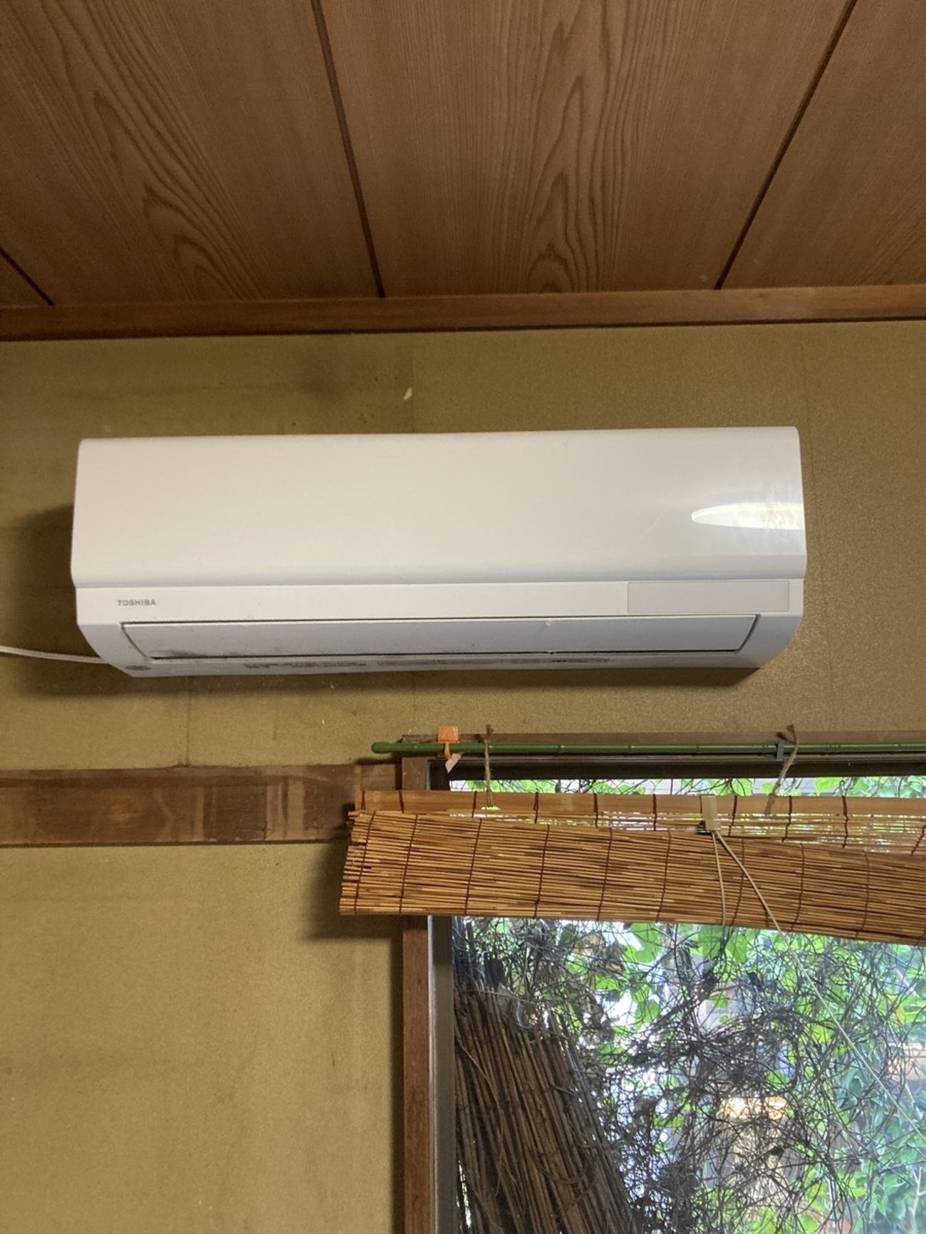 エアコンクリーニング TOSHIBA RAS-G221M 背抜き完全分解 - 中野さん 