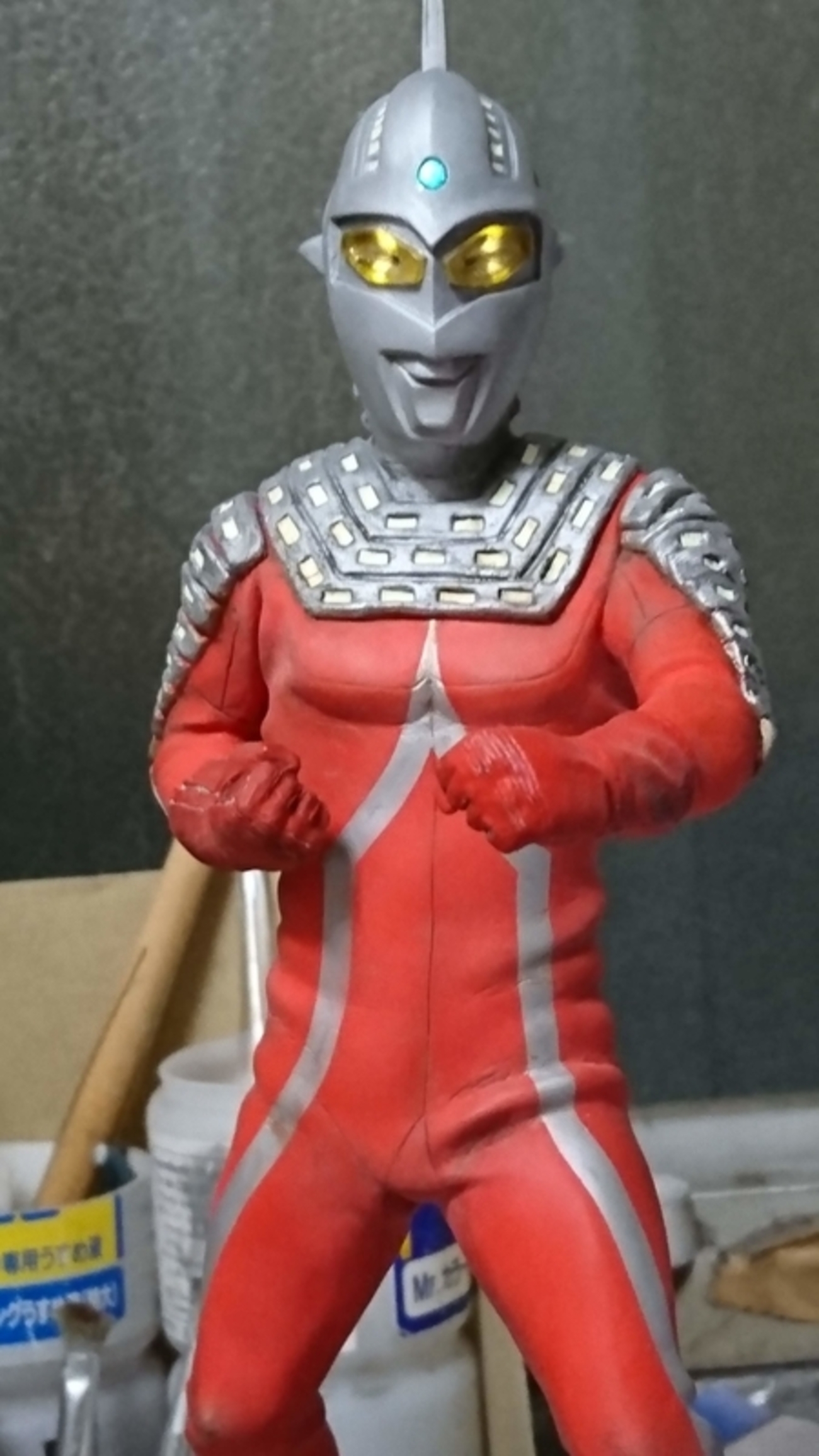 エクスプラス ウルトラセブン 大改造 改造記事 - 趣味の模型製作 さと 