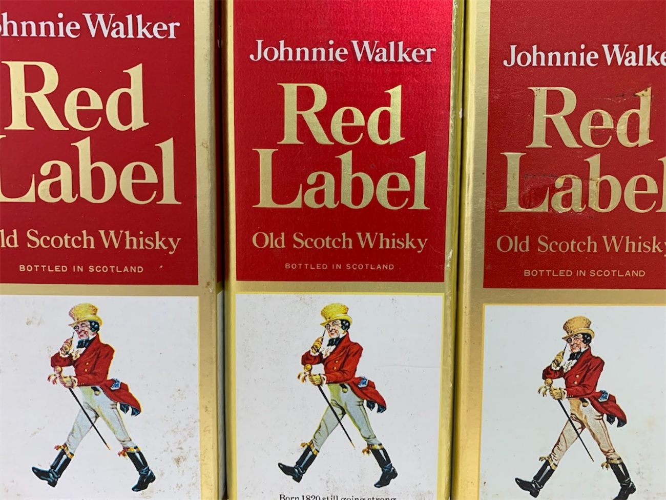 前編】Johnnie Walker Red label 1960年代から現代までに浸る 
