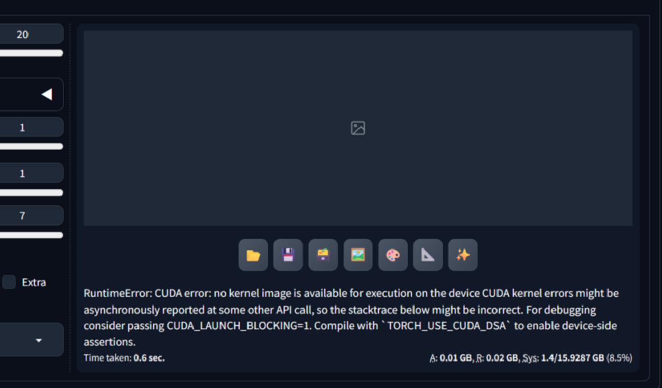 生成できない｜RTX 5060 TiとStable Diffusionトラブル｜解決 - « AI