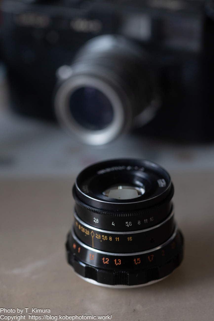 分解清掃済 Industar 61 L/Z 正し MC 50mm f2.8 1