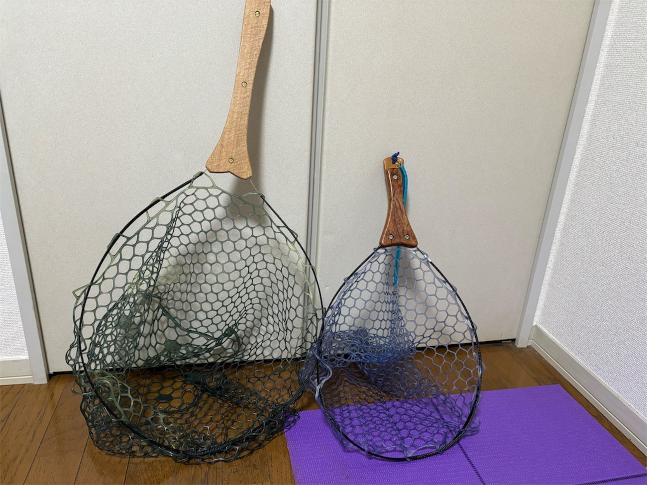 Ishituka Woodcraft 捉える ランディングネット⑦ ⭐︎ネット色選択可