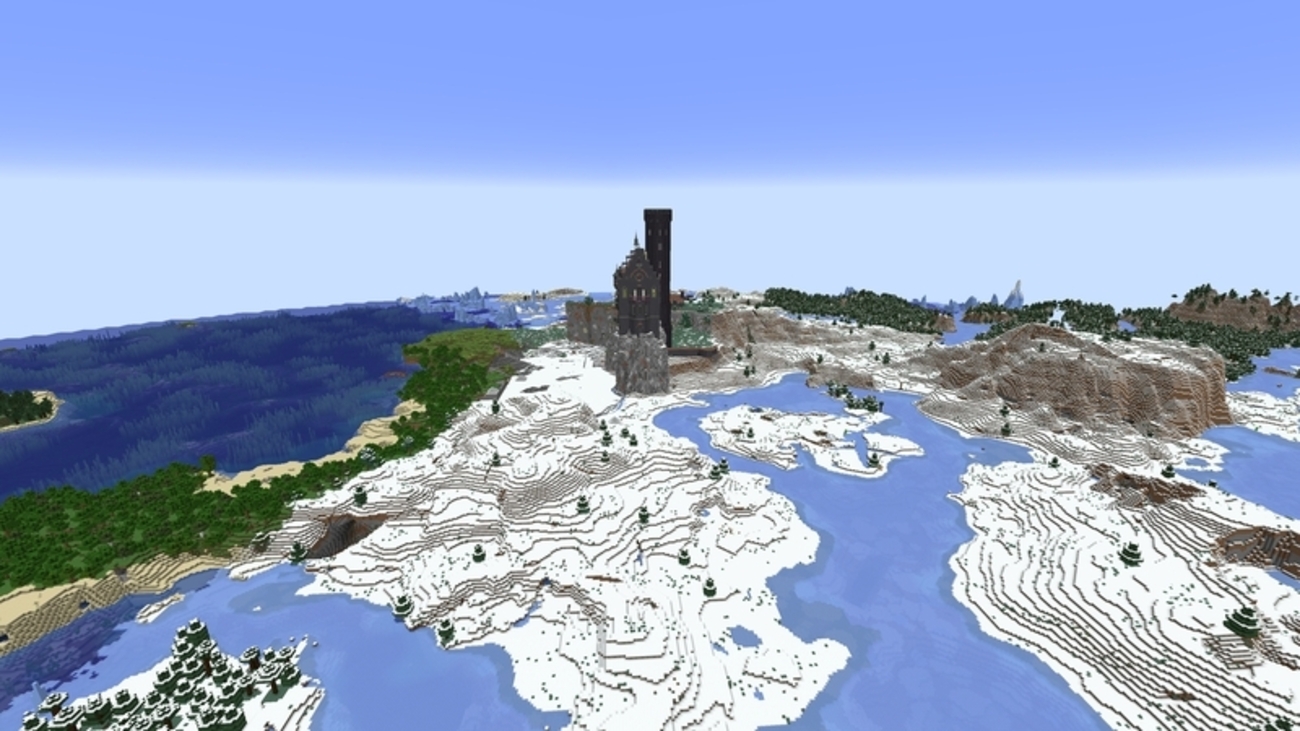minecraft season6 part74 黒いリヒテンシュタイン城建築 part34