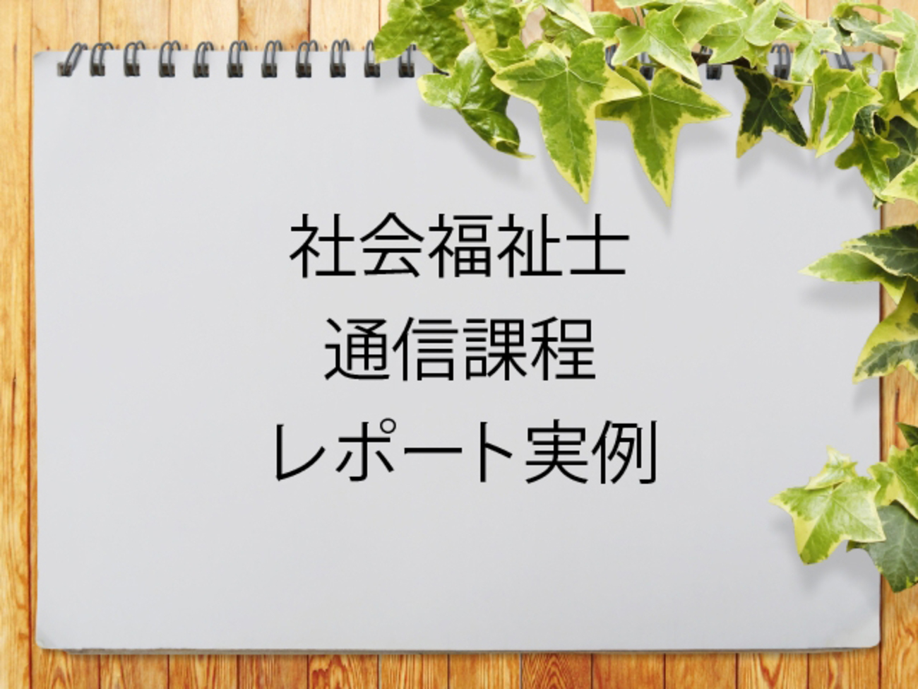 社会福祉士 通信課程 課題 レポート実例 32例一覧 レポート作成支援 