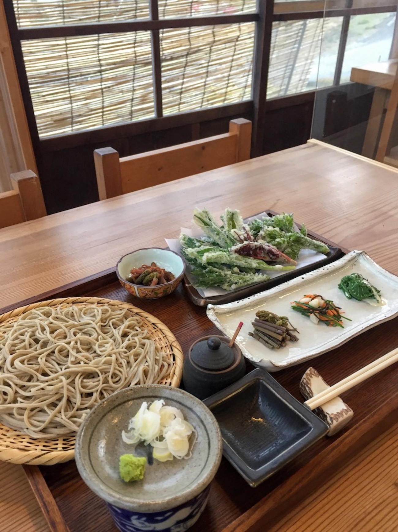 山菜味くらべ御膳、始まります!