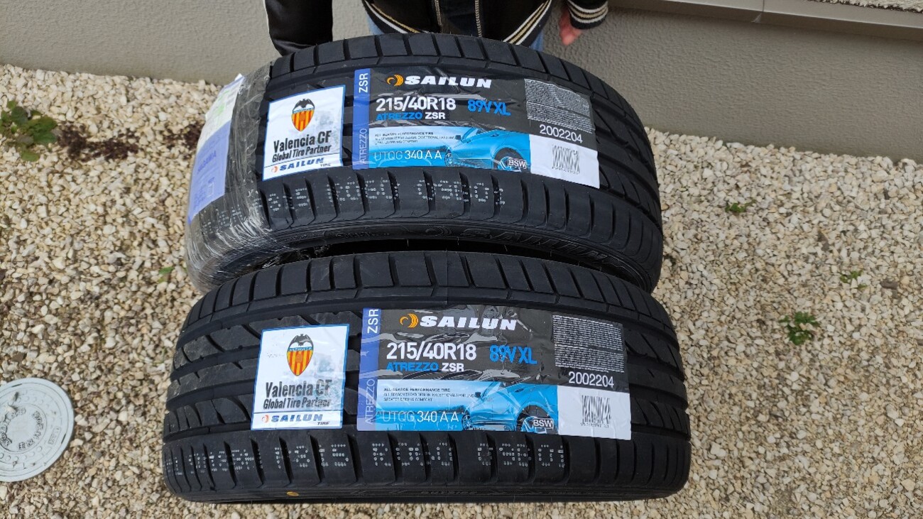 SAILUNタイヤ ATREZZO ZSR 215/40R18を買ってみた！ - yunyun 