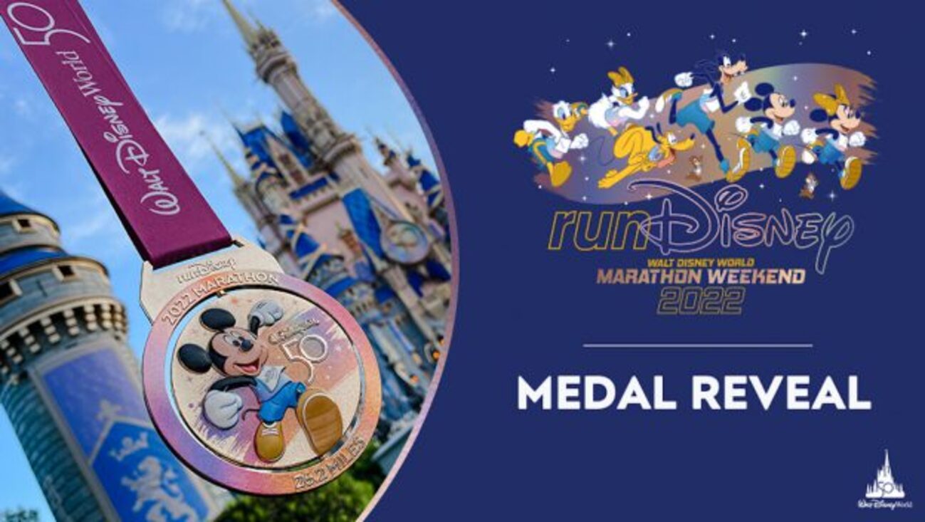 2022WDWマラソンのメダルが公開 - takubloの日記