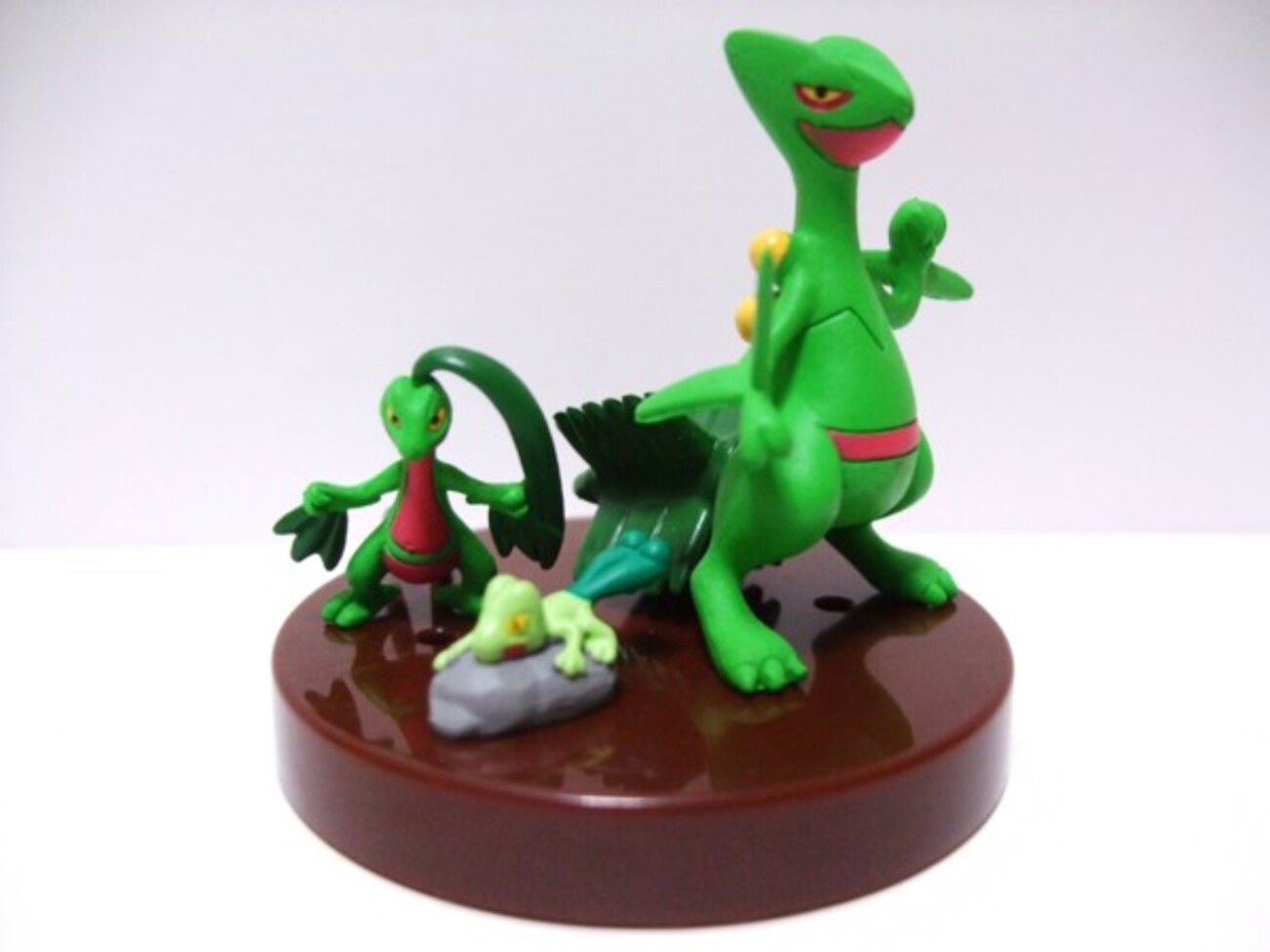 立体ポケモン図鑑第1集 キモリ・ジュプトル・ジュカイン(2003年8月発売 