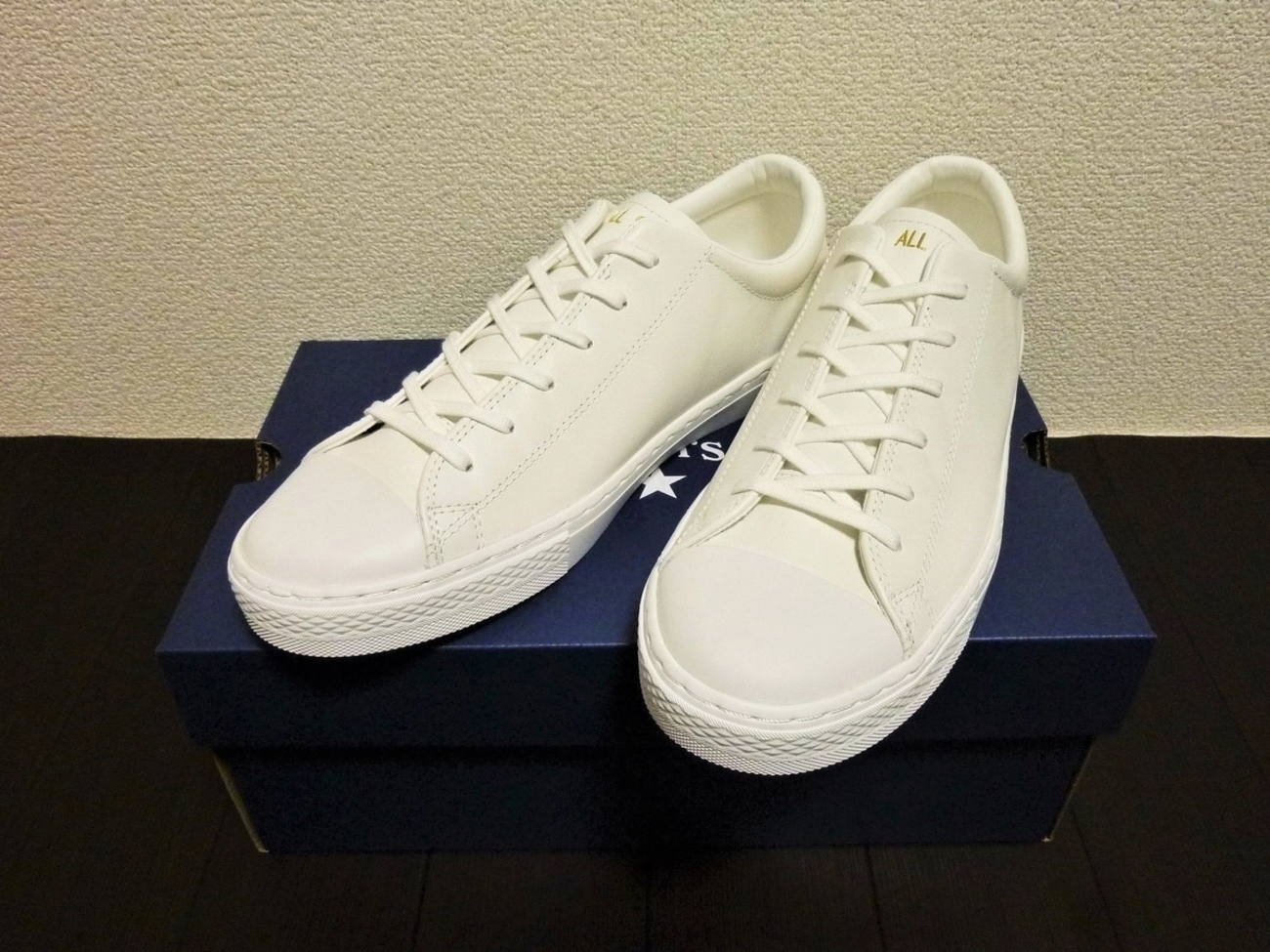 CONVERSE LEATHER ALL STAR COUPE OX - 赤い羽BLOG