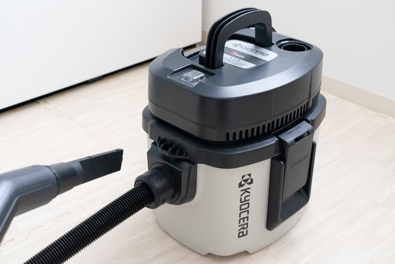布製品を水洗いできるリンサークリーナーとして、乾湿両用掃除機