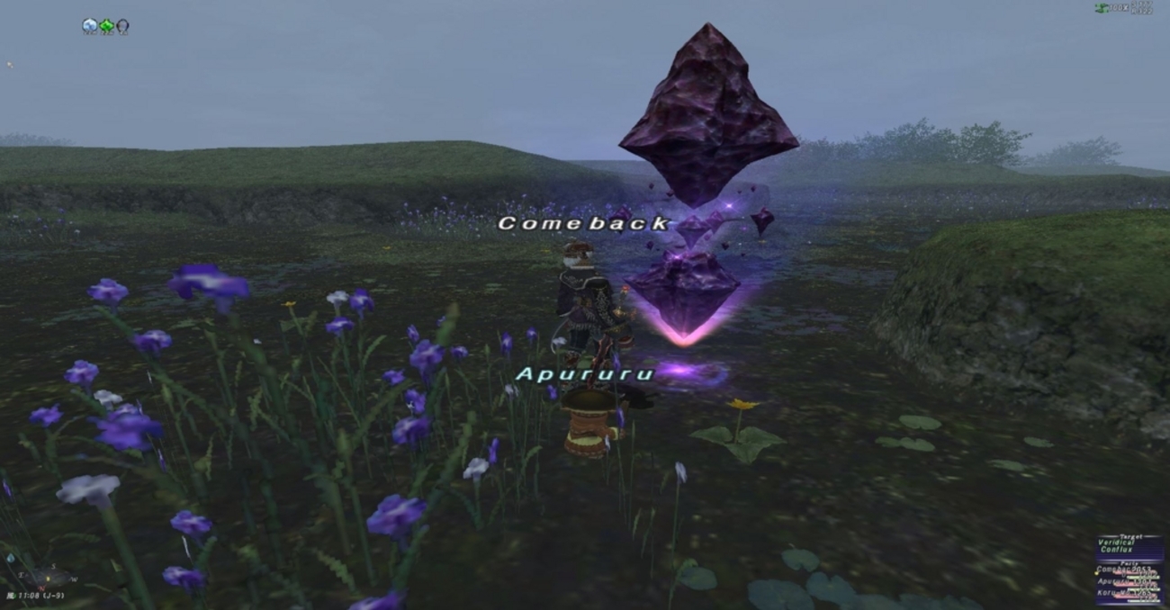 FF11 ヴォイドウォッチ（VW）3章 ルート-ジュノ2 Step6 ソロ+フェイス(Gaunab、Ocythoe、Kalasutrax) -  Return to the FF11 ！！