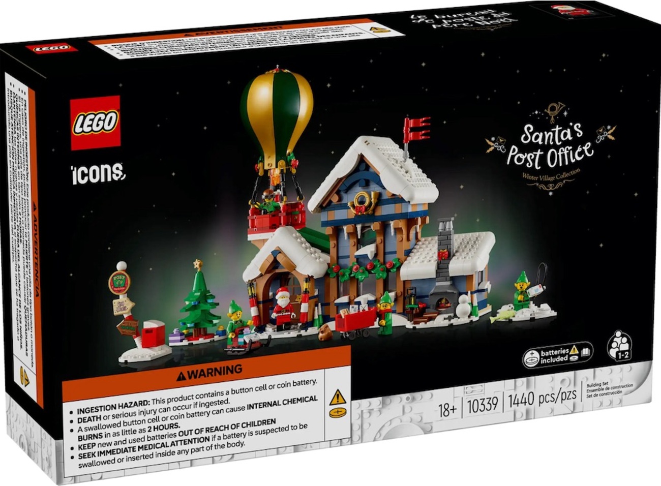 10月1日発売】レゴ サンタクロースの郵便局 #10339 2024年のクリスマスセット！ - レゴ遊び