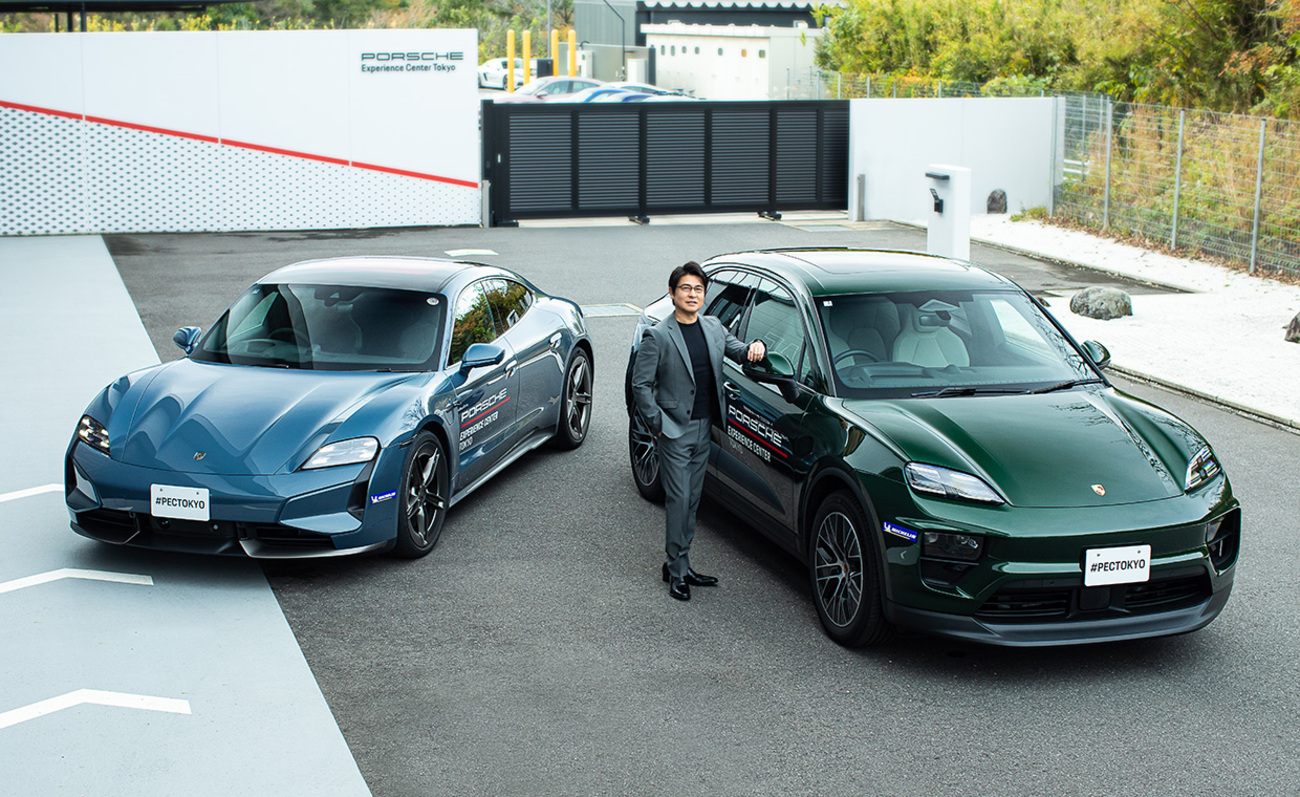 安東弘樹が実感、ポルシェのフル電動モデルがゴルファーにもたらすメリットとは