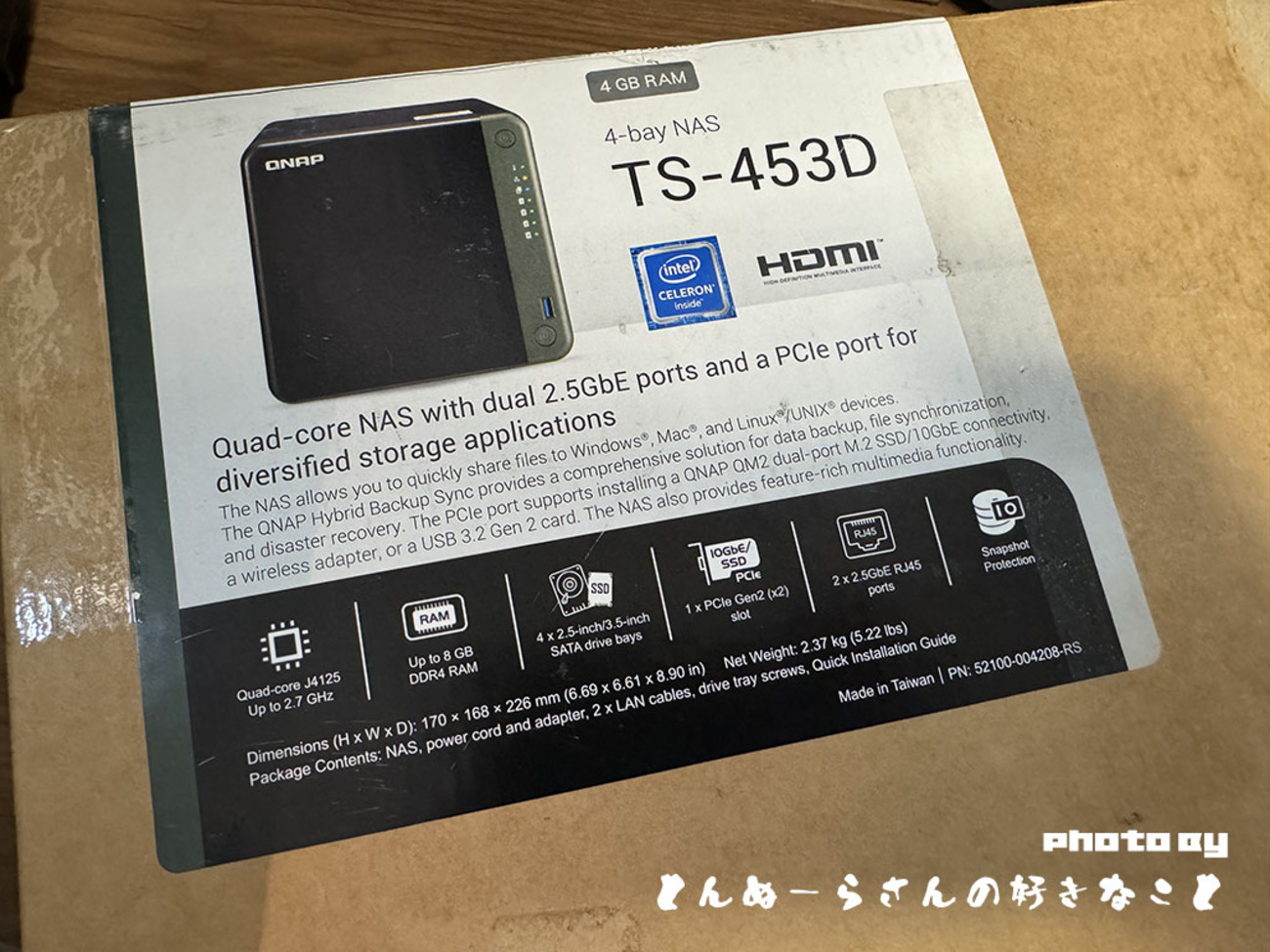 QNAP TS-453Dが帰って来た！ - とんぬーらさんの好きなこと