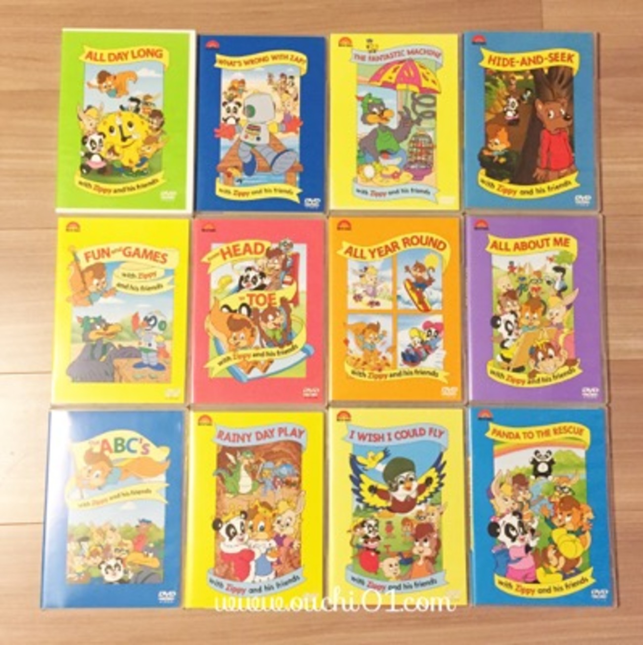 ディズニー英語システム しゃぶら ジッピーアンドミー DVD 字幕付き 
